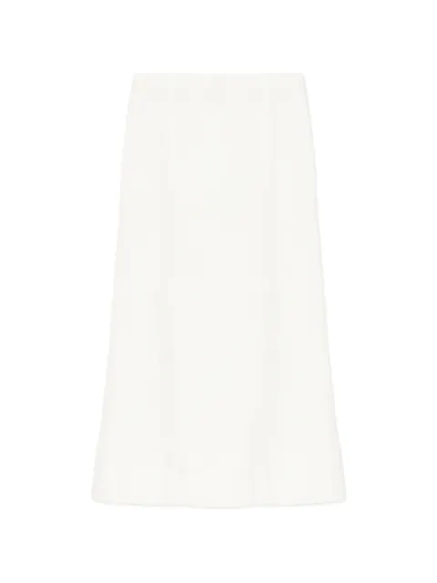 Lisa Yang brushed midi skirt Neutrals 2023317