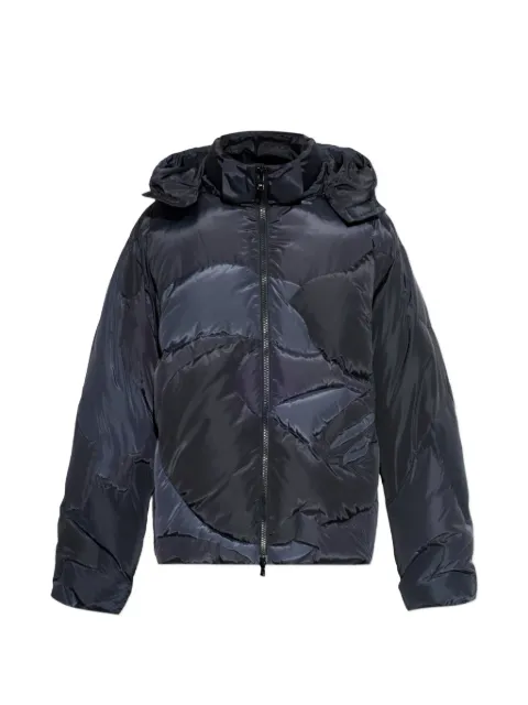 A BATHING APE® hooded padded jacket Black 001DNL801306M