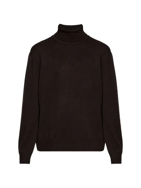 Lisa Yang roll-neck sweater Brown 3026006