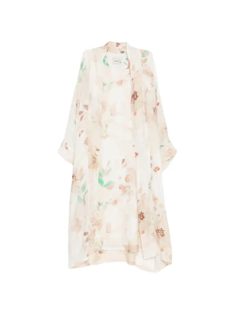 Bambah kaftan dress (set of two) Neutrals BMRM2602
