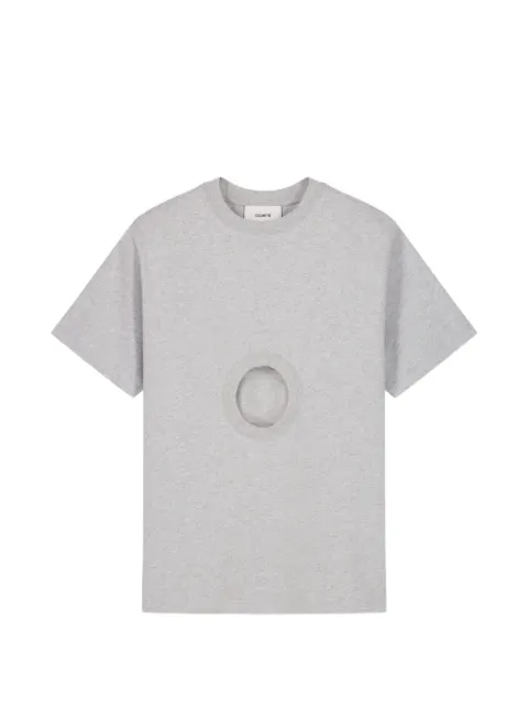 Coperni Window circular opening T-shirt Grey COPJS212F5036