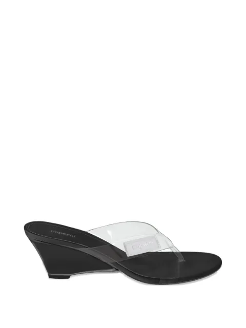 Coperni Lift wedge sandals White COPSH97F9026