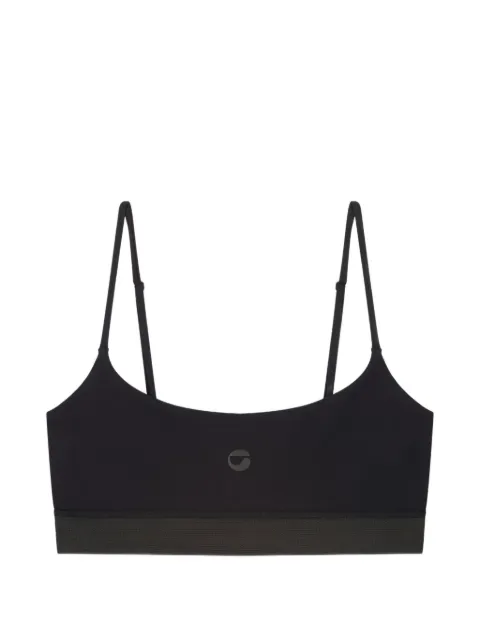 Coperni slim-strap cycling bra Black COPJS215F5004