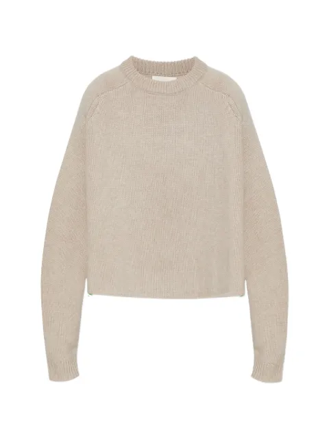 Lisa Yang Karine knitted crewneck sweater Neutrals 2025108