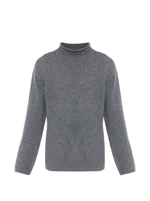 Lisa Yang Sylvan high-neck ribbed sweater Grey 3026003