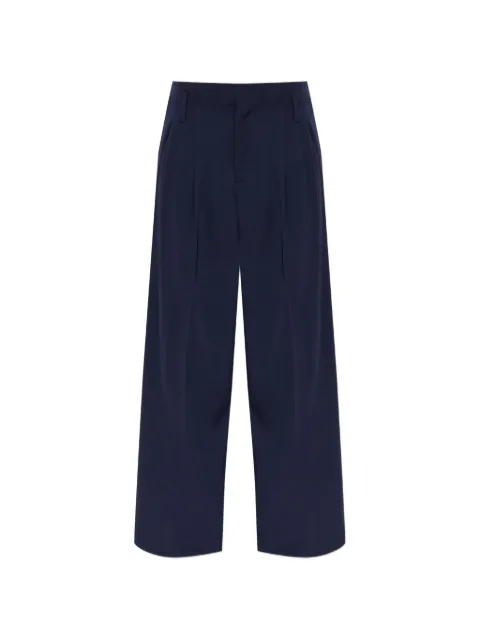 Kenzo belt loops trousers Blue FG52PA1259TF