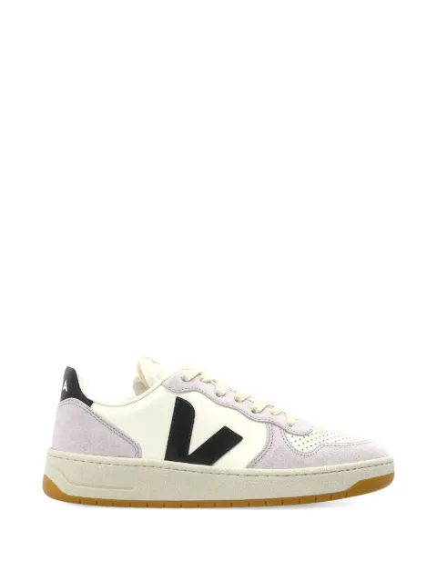 VEJA V-10 panelled sneakers White VI0221443
