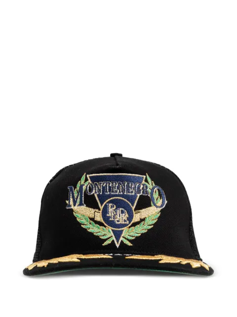 RHUDE embroidered baseball cap Black RHPS26HA02124
