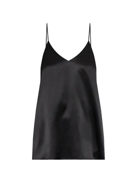 Lisa Yang V-neck camisole top Black 2026301