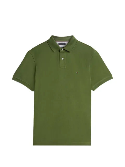 Tommy Hilfiger chest-logo polo shirt Green MW0MW17770