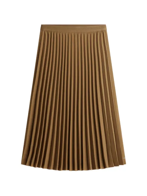 Tommy Hilfiger pleated midi skirt Brown FWW0WW48538