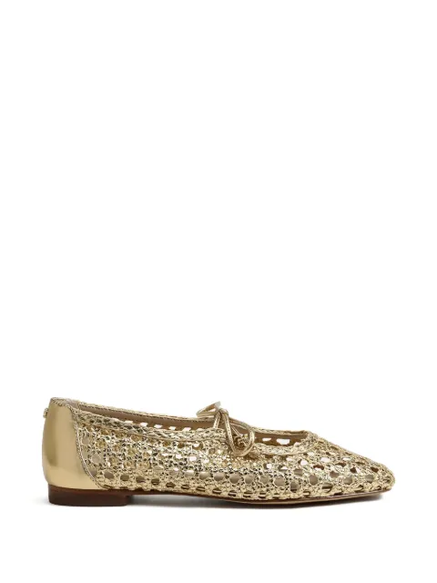 Sam Edelman Marcie woven tie ballet flats Gold J5508F6