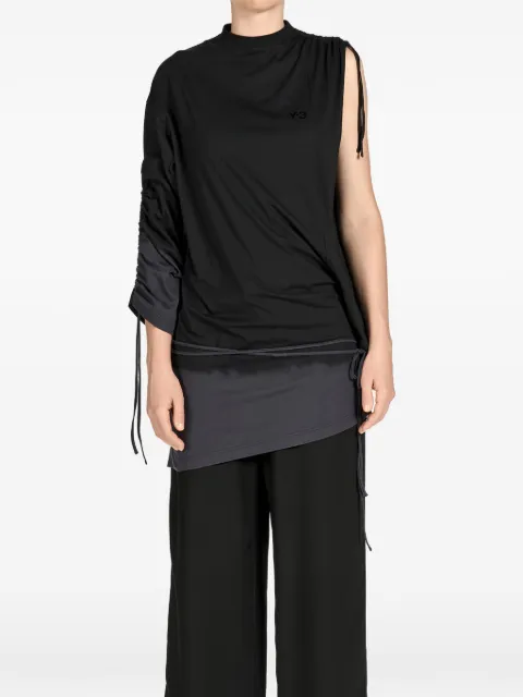 Y-3 drape T-shirt Black KR0096