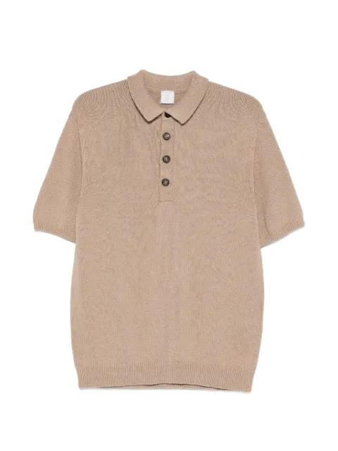 Eleventy knitted polo shirt Neutrals M76MAGM11MAG0M006