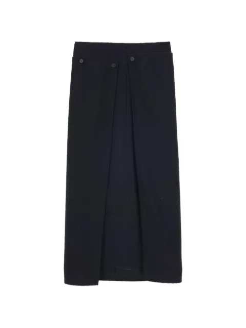 Carven layered midi skirt Black 6261K21016
