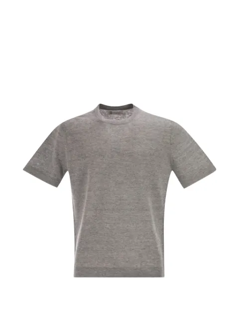 Brunello Cucinelli crew-neck short-sleeve T-shirt Grey M2L00340C2951