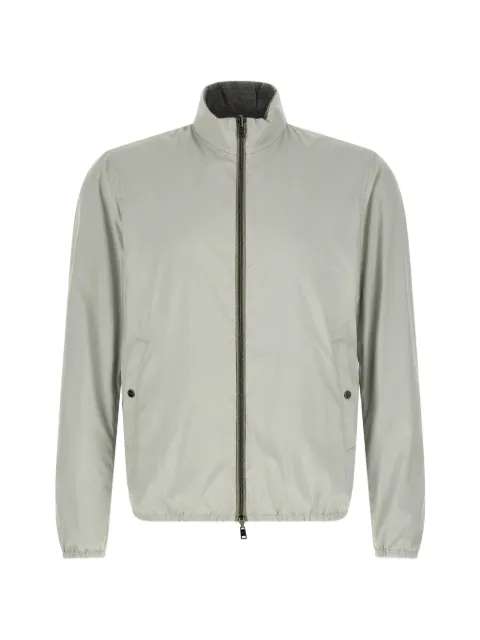 Herno reversible zip-up bomber jacket Grey GI000520U13220ZR