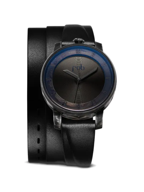 Fob Paris x Gaspard Hex Torch 36mm watch Black R360C102R360S104M