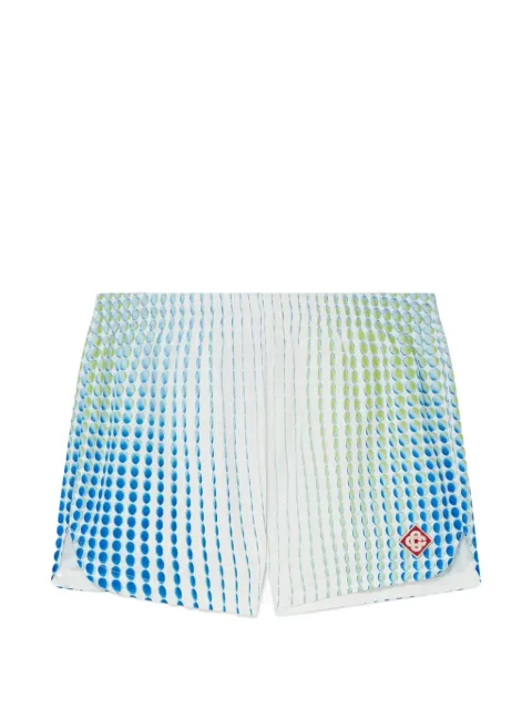 Casablanca printed logo shorts White WSP26TR38801