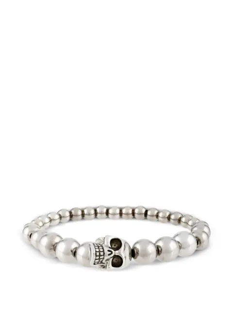Alexander McQueen skull ball bracelet Silver 858374J160Y
