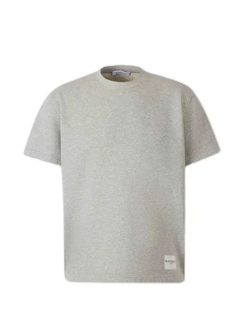 Givenchy logo-patch T-shirt Grey BMJ0PC3YS3055