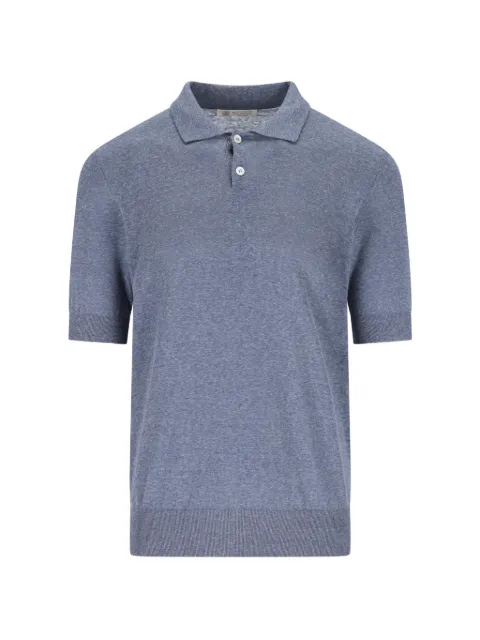 Brunello Cucinelli buttoned polo shirt Blue MSL806105C7860