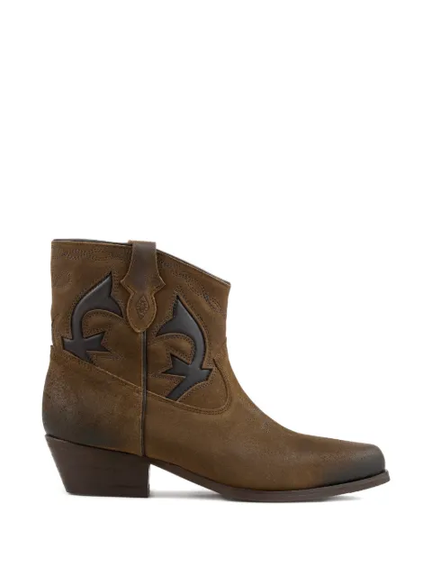 Ba&Sh Curtis leather boots Brown 2E26LCUR