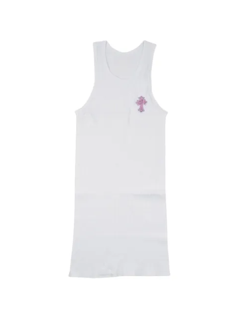 Chrome Hearts cross-detail tank top White CHRM0674