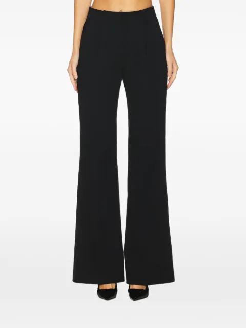 Sans Faff pintuck palazzo trousers Black SF20