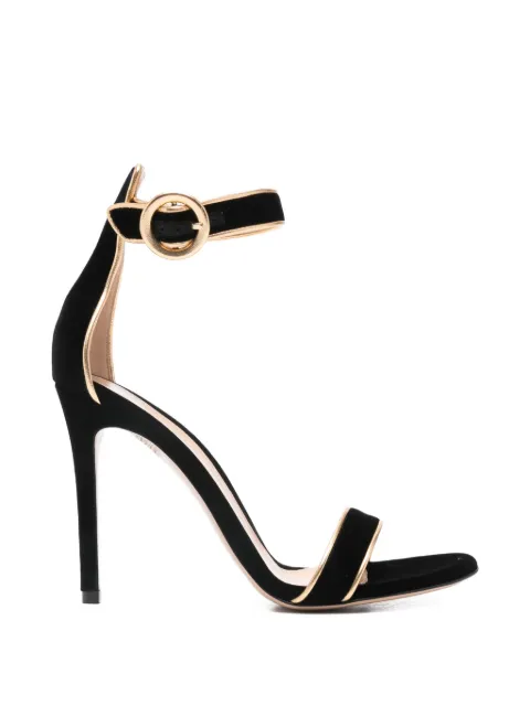 Gianvito Rossi buckle-strap sandals Black G6176215RICNKI