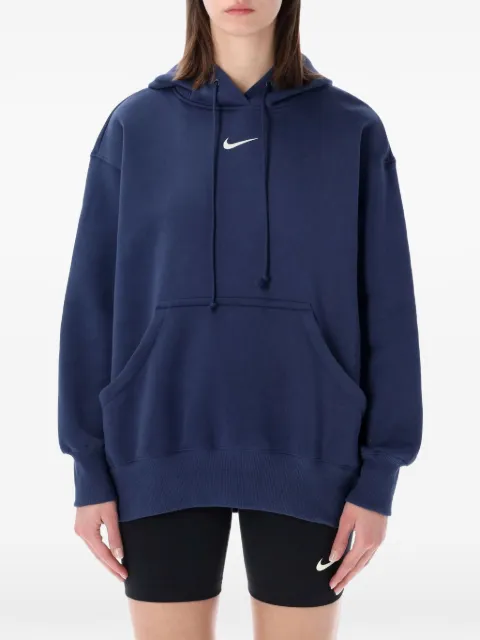 Nike logo-print hoodie Blue DQ5860
