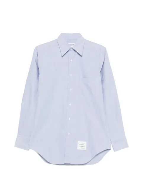 Thom Browne button-down long-sleeve shirt Blue PS26MWL428OF031300480