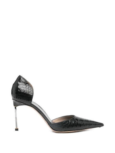 TOM FORD pointed metal heel pumps Black W3835LCL516R