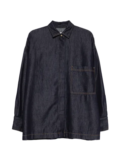 DARKPARK pocket shirt Blue WSH38TBL01