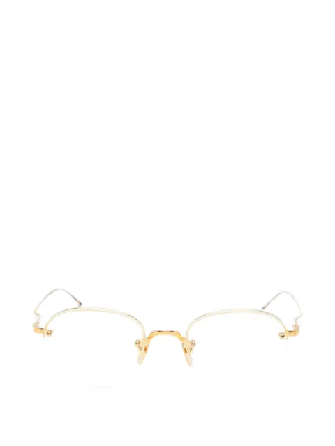 Thom Browne Eyewear round-frame glasses Gold UEO959A