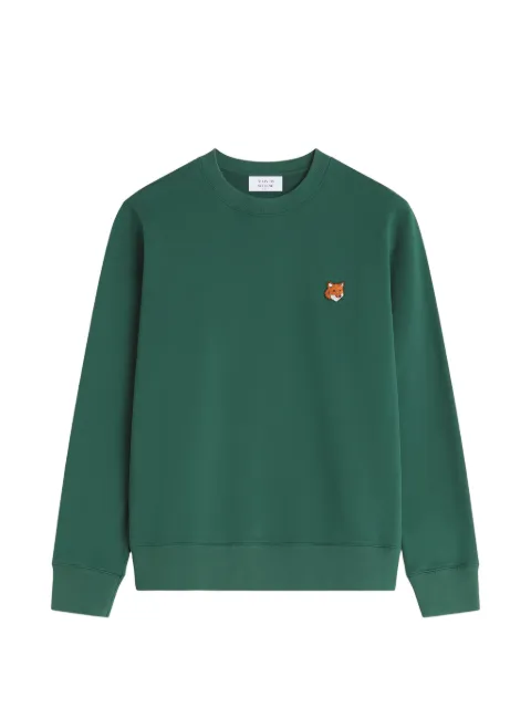 Maison Kitsuné Fox Head sweatshirt Green PM00303KM0340