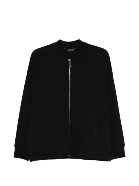 'S Max Mara Smmradioso zip-up bomber jacket Black 2619911011600