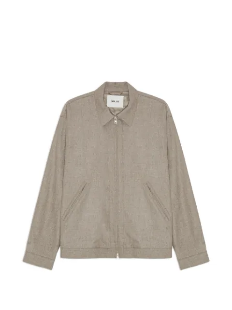 NN07 Petrus zip collar jacket Neutrals 2580000237109