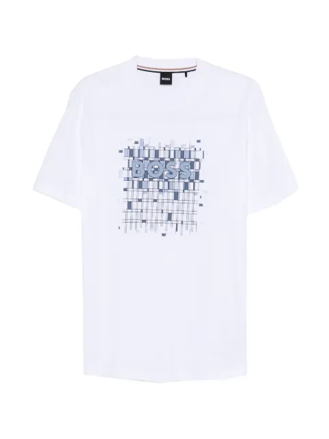 BOSS logo-detail T-shirt White 50555799