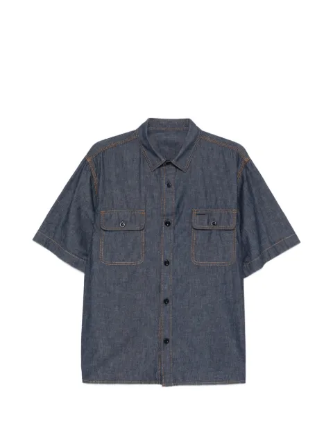 sacai point-collar shirt Blue 2603929M