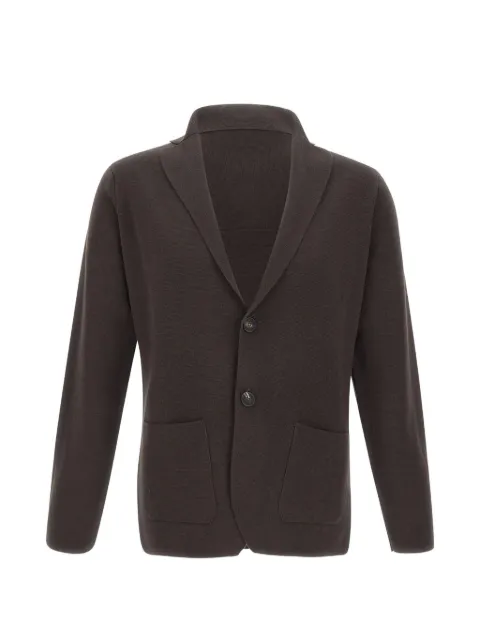 Filippo De Laurentiis buttoned wool cardigan Brown RJMLMPTWM14M280