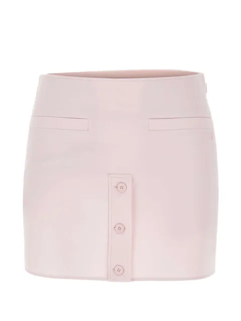 Courrèges Jupe welt-pocket mini skirt Pink 126CJU330PL0159LTPINK