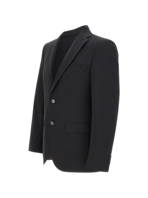 BOSS H-Harvey flap-pocket blazer Black 50555284