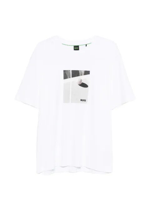 BOSS graphic-print T-shirt White 50554365