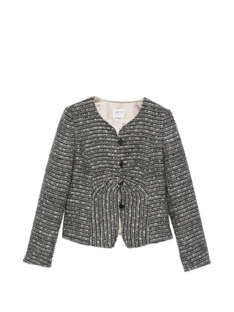 Giorgio Armani Pre-Owned 1990s buttoned jacket Grey GA390AGD