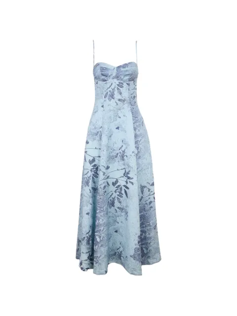 SIMKHAI floral maxi dress Blue 1261191SW