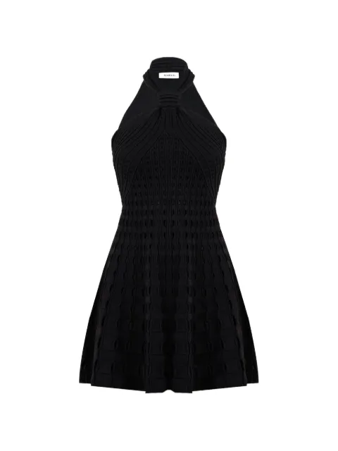 SIMKHAI eyelet-knit mini dress Black 1261180K