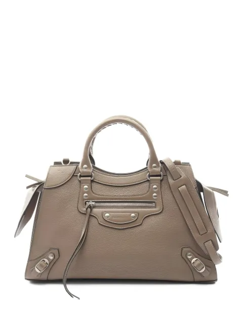 Balenciaga Pre-Owned 2010 Neoclassical leather handbag Neutrals 1040045