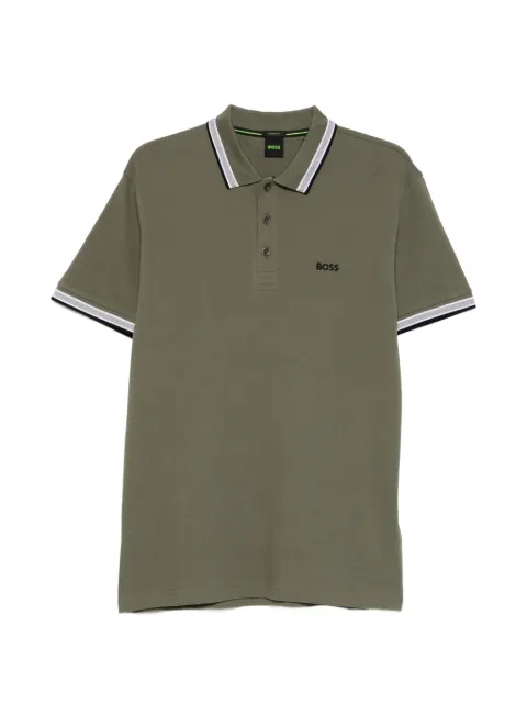 BOSS short-sleeve polo shirt Green 50469055