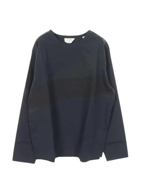 Hermès Pre-Owned 2000s colour-block sweater Blue 1038377